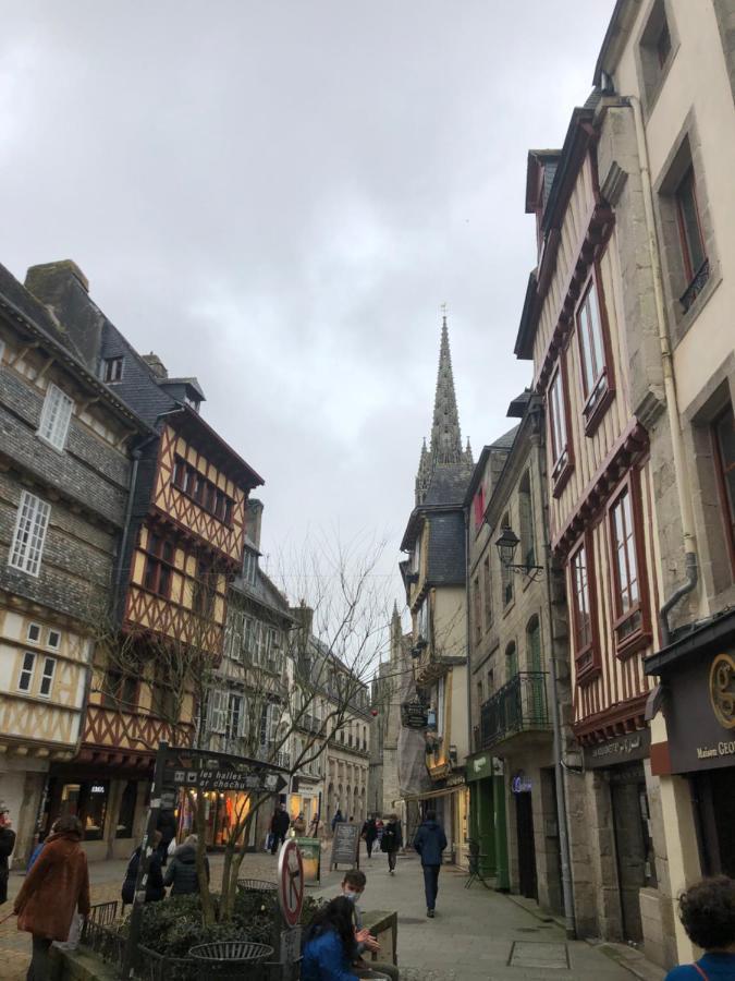 Spacieux T3 En Hyper Centre Quimper Zewnętrze zdjęcie