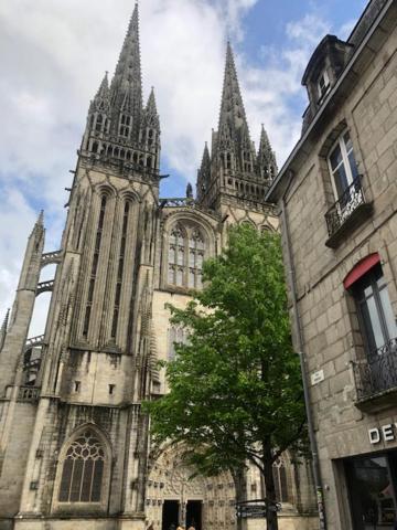 Spacieux T3 En Hyper Centre Quimper Zewnętrze zdjęcie